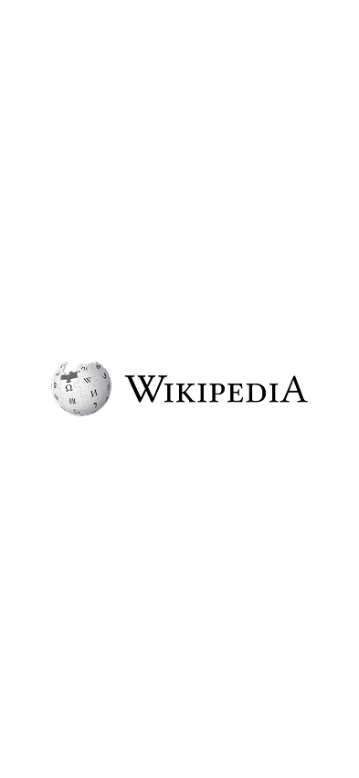 Wikipedia redesign — splash screen